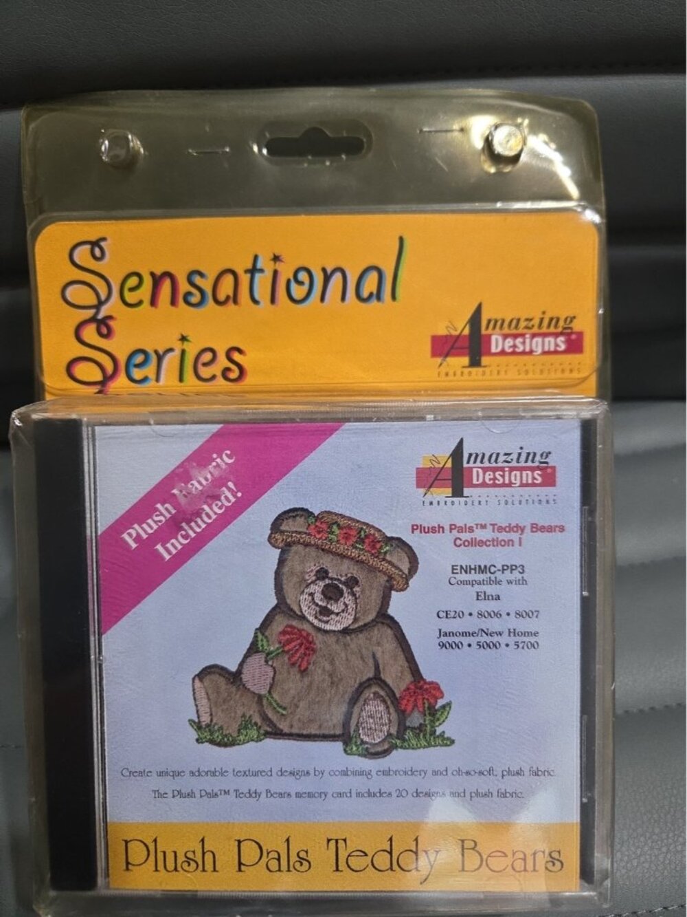 Amazing Designs Embroidery CARD - Plush Pals Teddy Bears